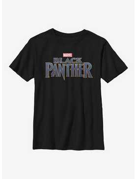 Marvel Black Panther Classic Logo Youth T-Shirt, , hi-res