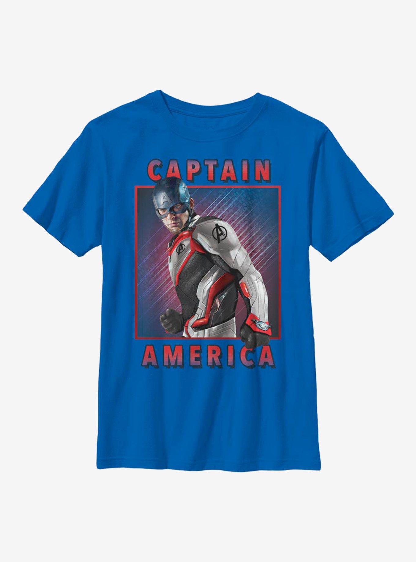 Marvel Captain America Armor Solo Youth T-Shirt, , hi-res