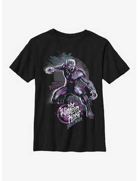 Marvel Black Panther Warrior King Youth T-Shirt, , hi-res