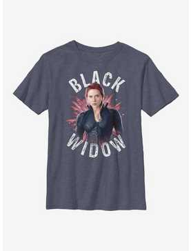 Marvel Black Widow Burst Youth T-Shirt, , hi-res