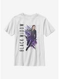 Marvel Black Widow Black Widow Painted Youth T-Shirt, WHITE, hi-res