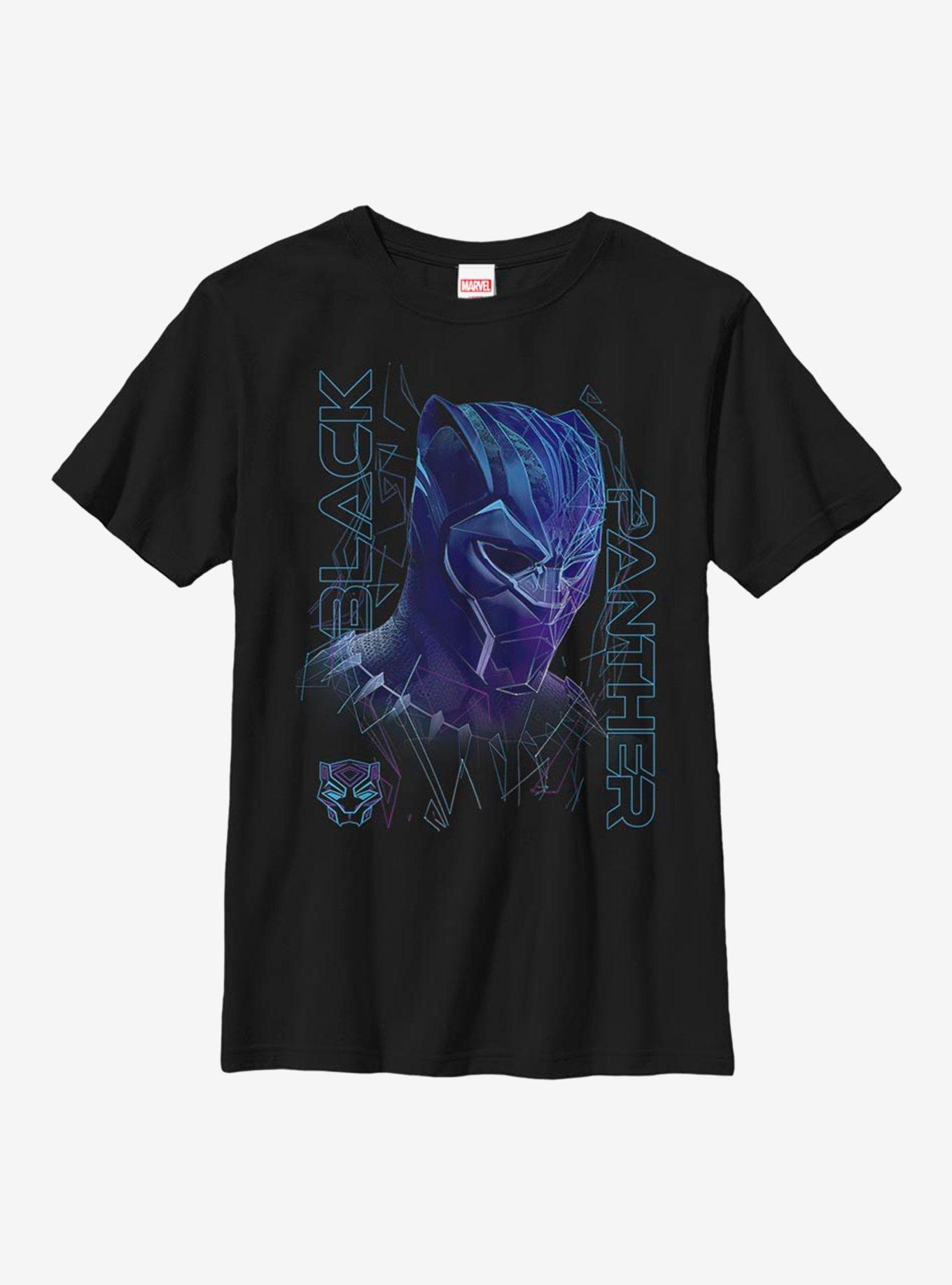 Marvel Black Panther Suit Specs Youth T-Shirt, , hi-res