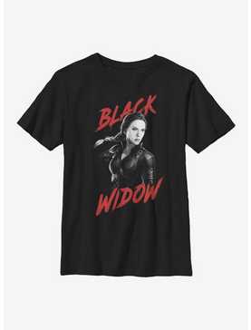 Marvel Black Widow High Contrast Youth T-Shirt, , hi-res