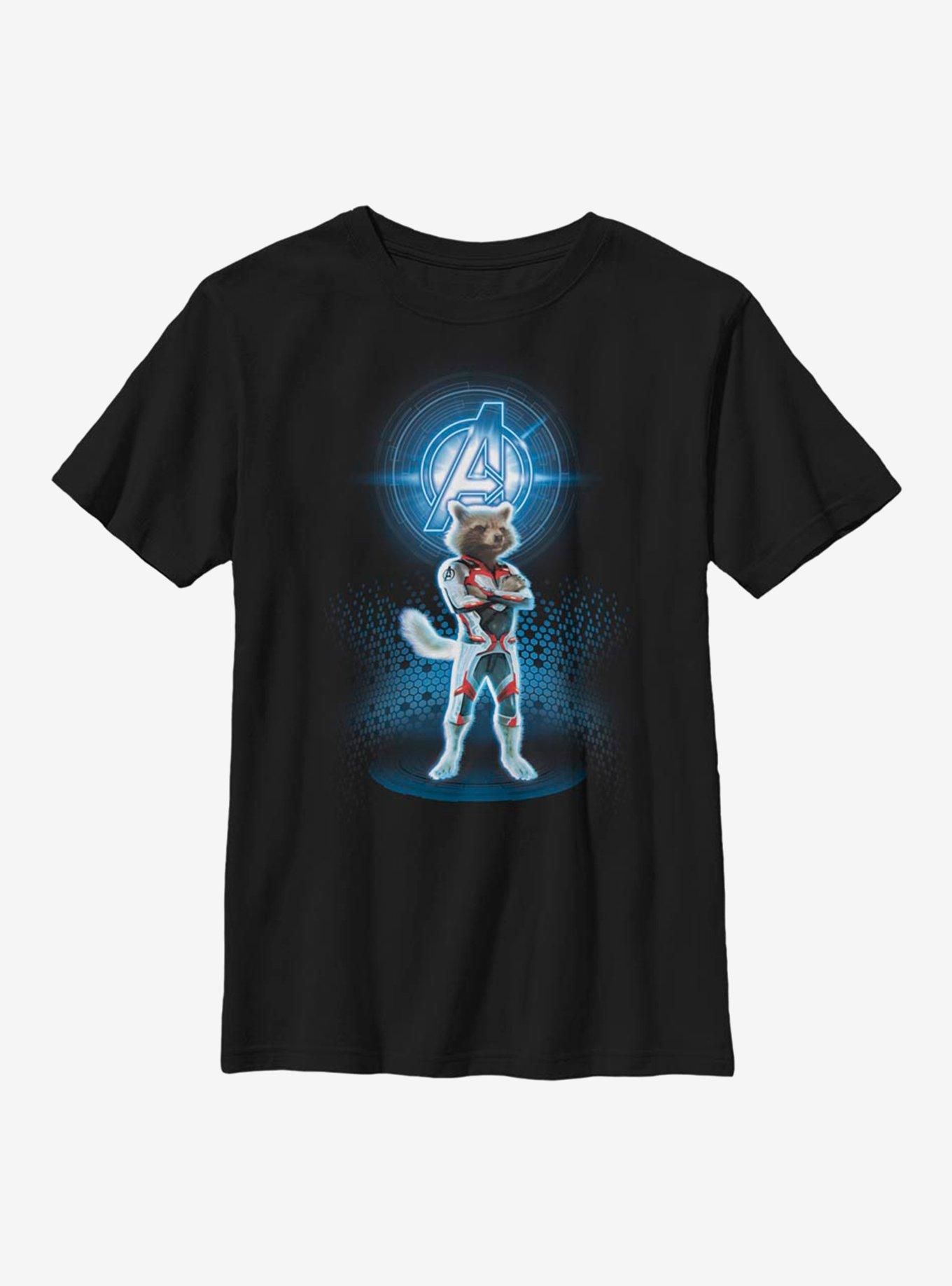 Marvel Guardians Of The Galaxy Rocket Youth T-Shirt, , hi-res