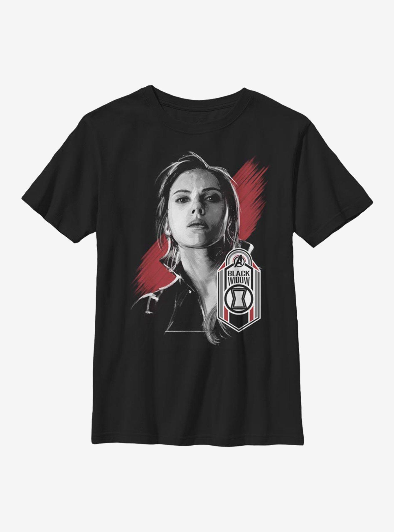 Marvel Black Widow Tag Youth T-Shirt, , hi-res