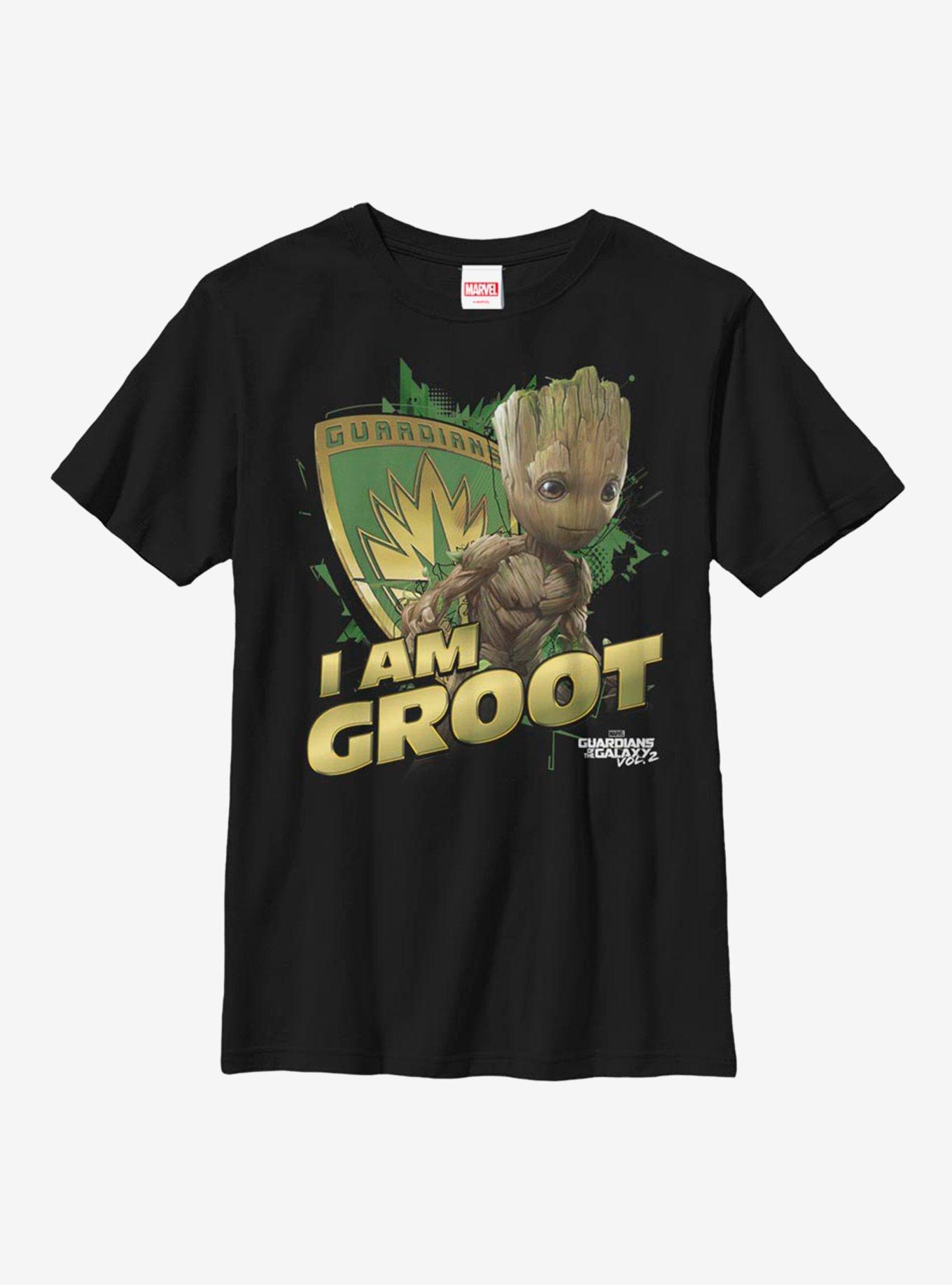 Marvel Guardians Of The Galaxy Groot Slam Youth T-Shirt, , hi-res