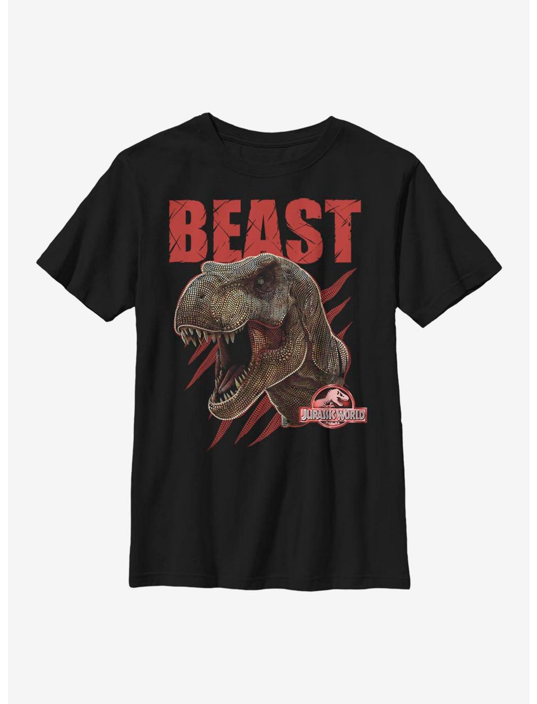 Jurassic World Beast Roar Youth T-Shirt, BLACK, hi-res