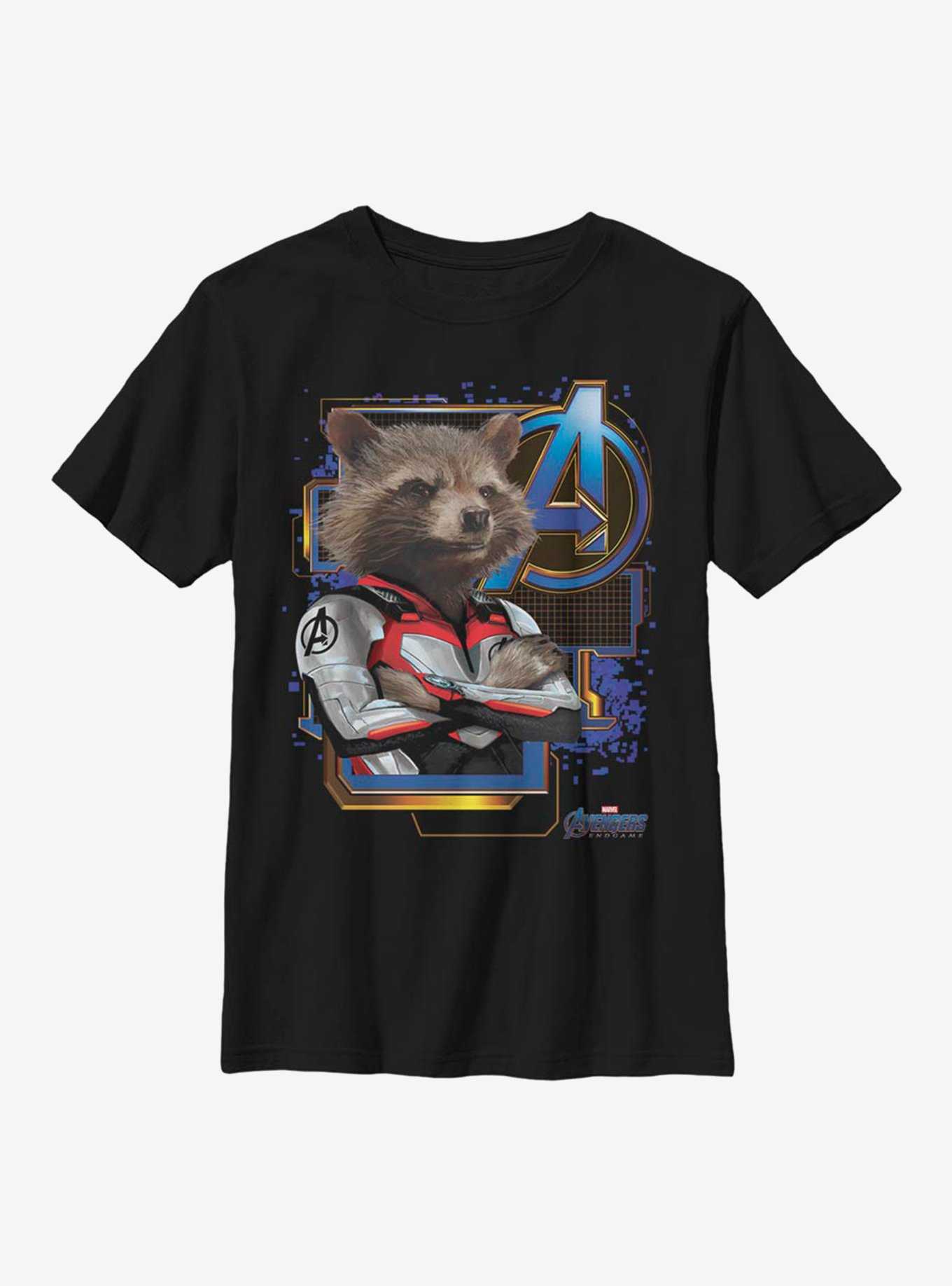 Marvel Guardians Of The Galaxy Space Raccoon Youth T-Shirt, , hi-res
