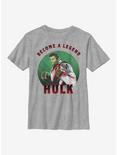 Marvel Hulk Armor Circle Youth T-Shirt, ATH HTR, hi-res