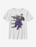 Marvel Hulk Painted Youth T-Shirt, WHITE, hi-res