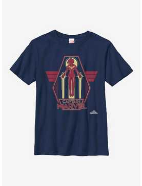 Marvel Captain Marvel Take Flight Youth T-Shirt, , hi-res