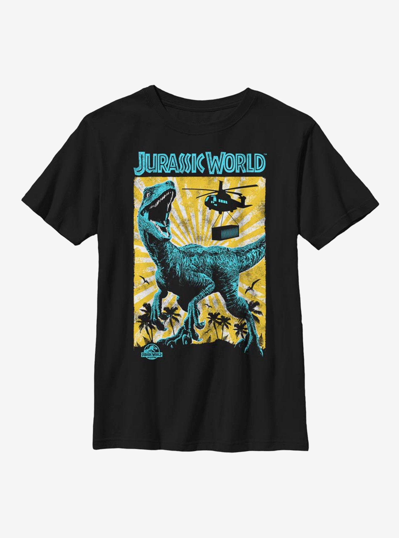Jurassic World Capture And Contain Youth T-Shirt, , hi-res