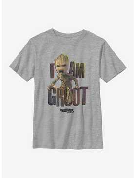 Marvel Guardians Of The Galaxy I Am Groot Youth T-Shirt, , hi-res