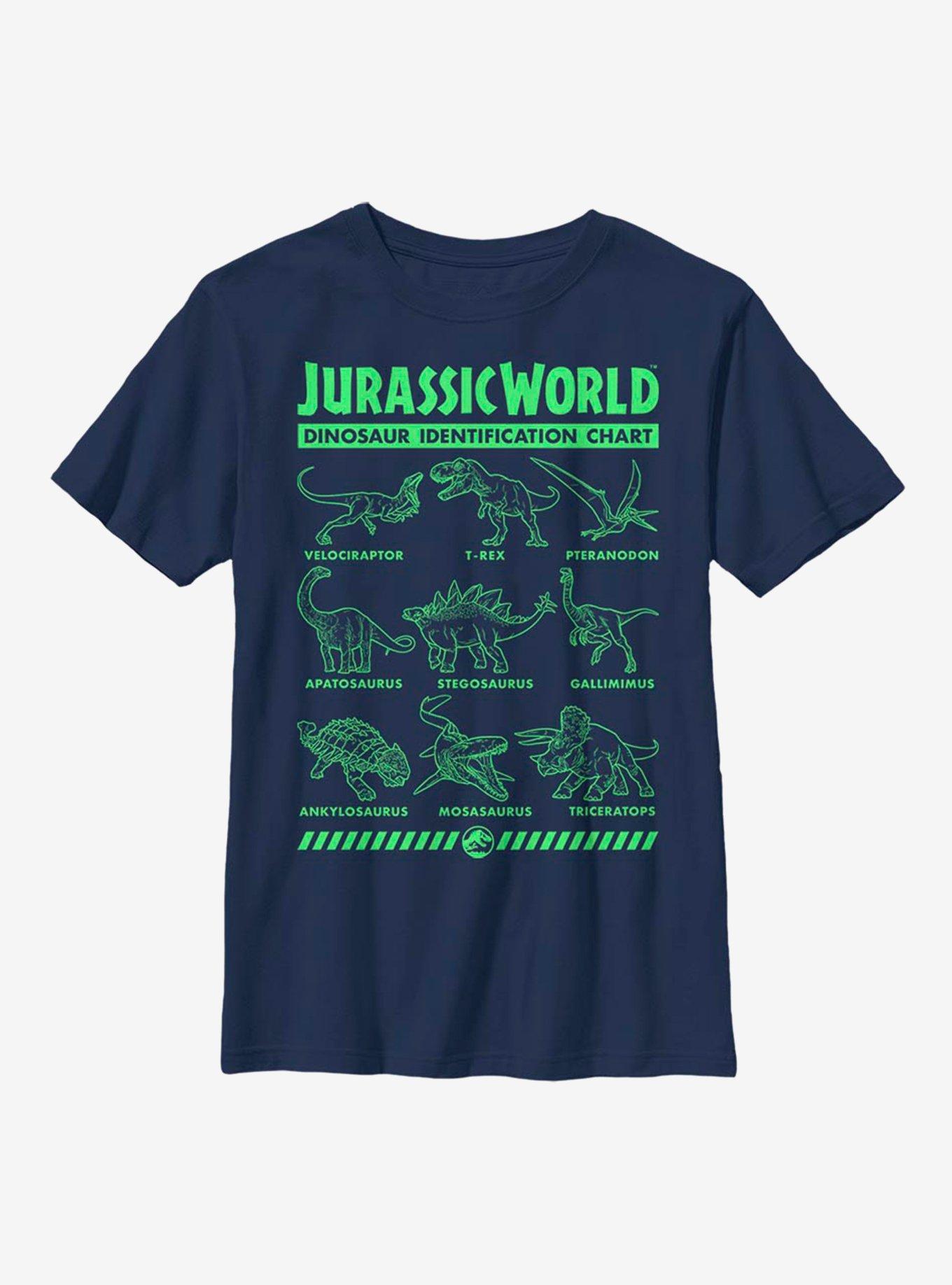 Jurassic World Dino Identification Youth T-Shirt, , hi-res