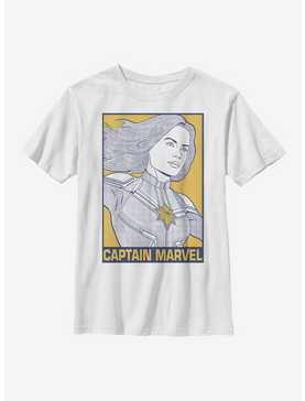 Marvel Captain Marvel Pop Youth T-Shirt, , hi-res