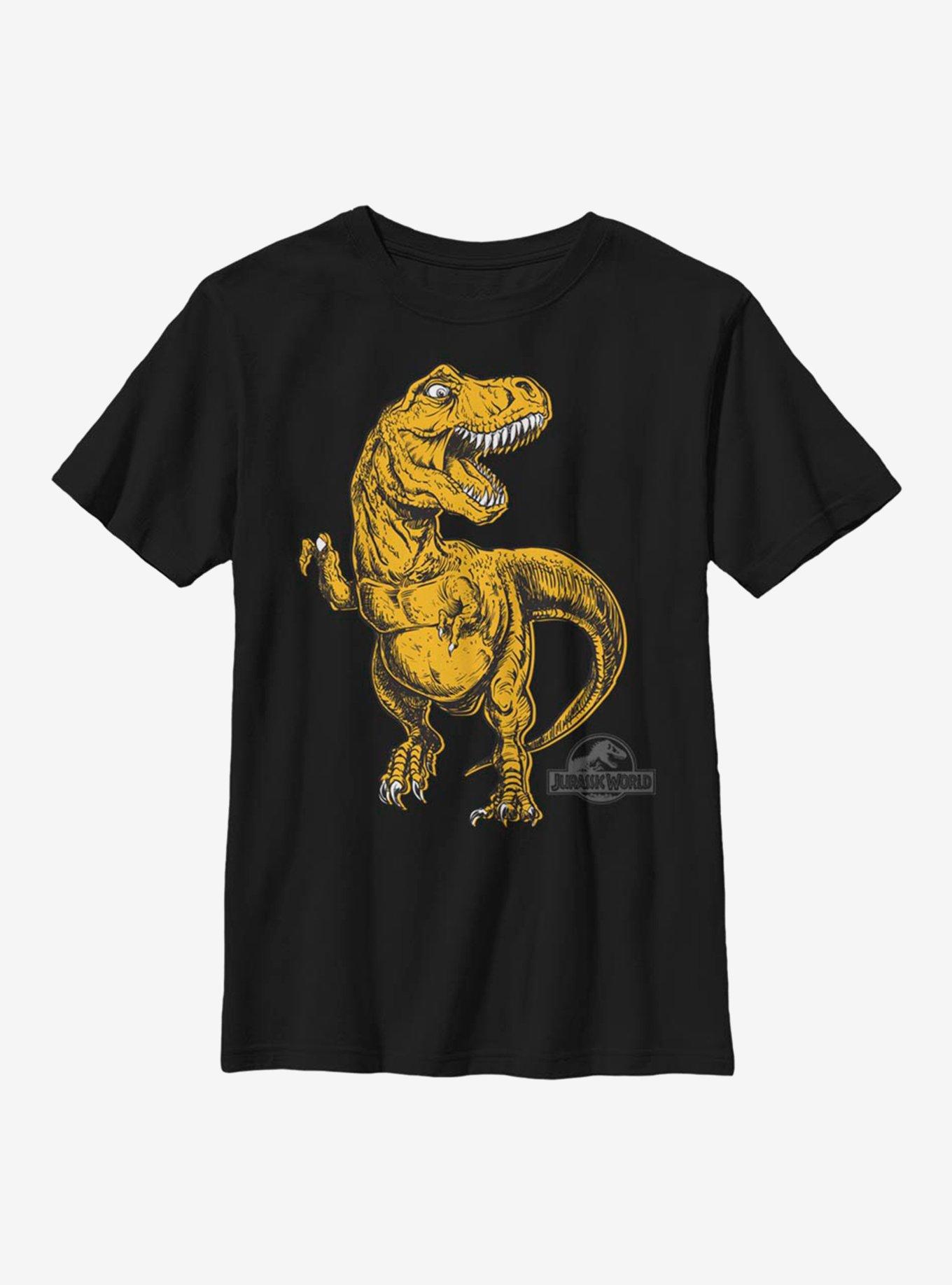 Jurassic World Dino Attack Youth T-Shirt - BLACK | BoxLunch