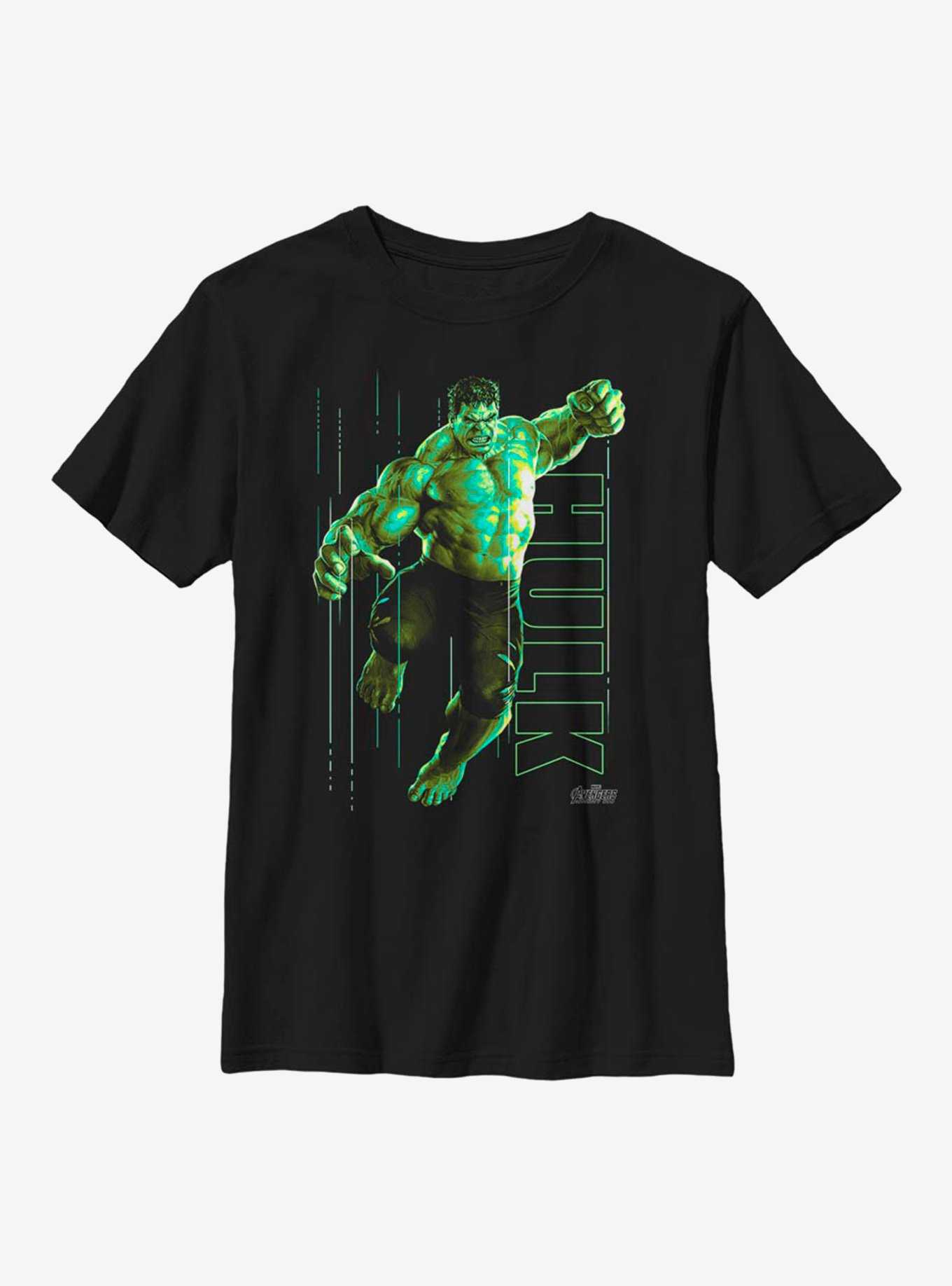 Marvel Hulk Glow Youth T-Shirt, , hi-res