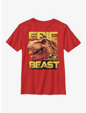 Jurassic World Epic Rex Youth T-Shirt, , hi-res