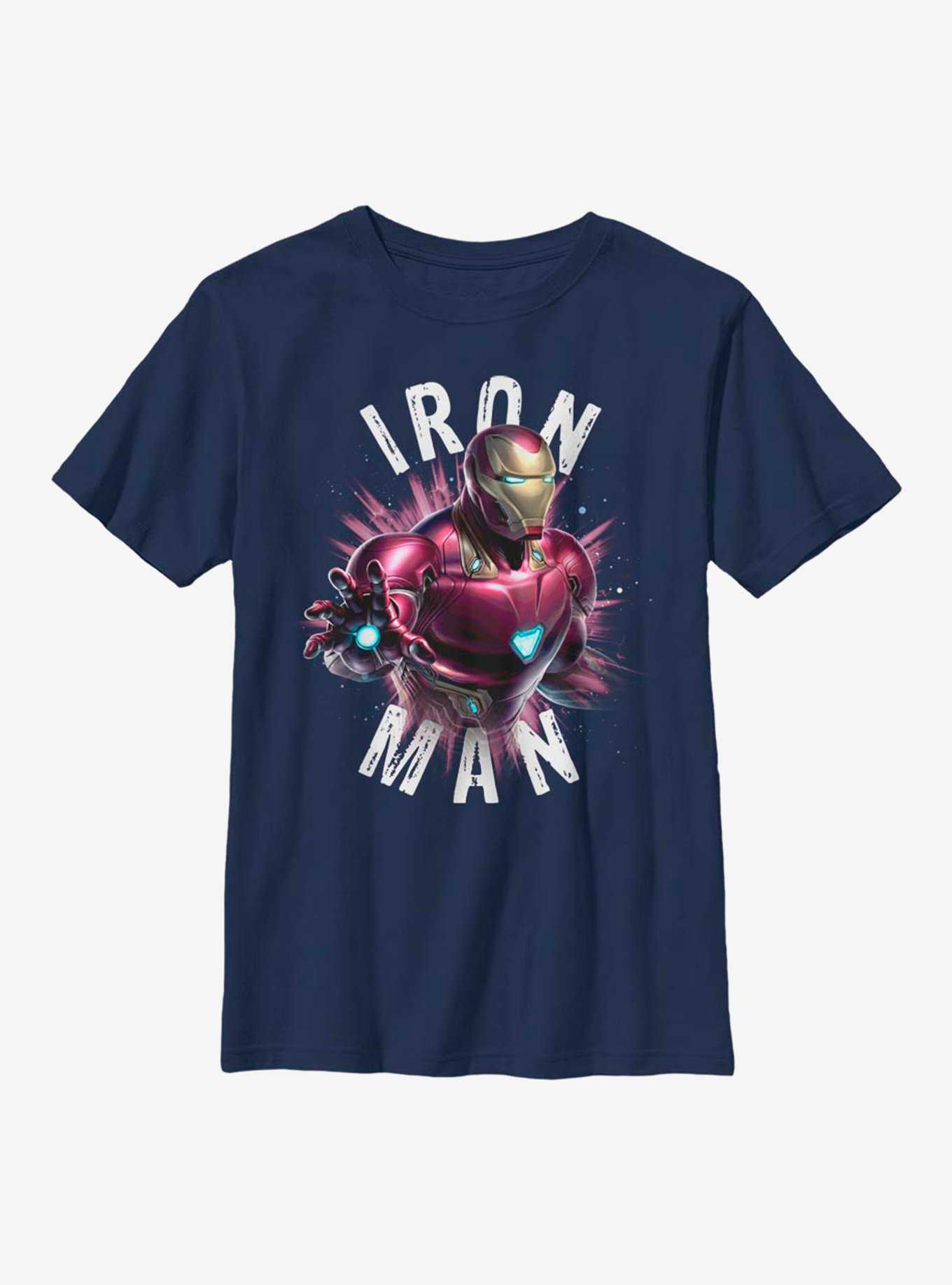Marvel Iron Man Burst Youth T-Shirt, , hi-res