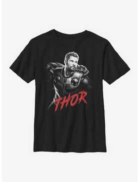 Marvel Thor High Contrast Youth T-Shirt, , hi-res
