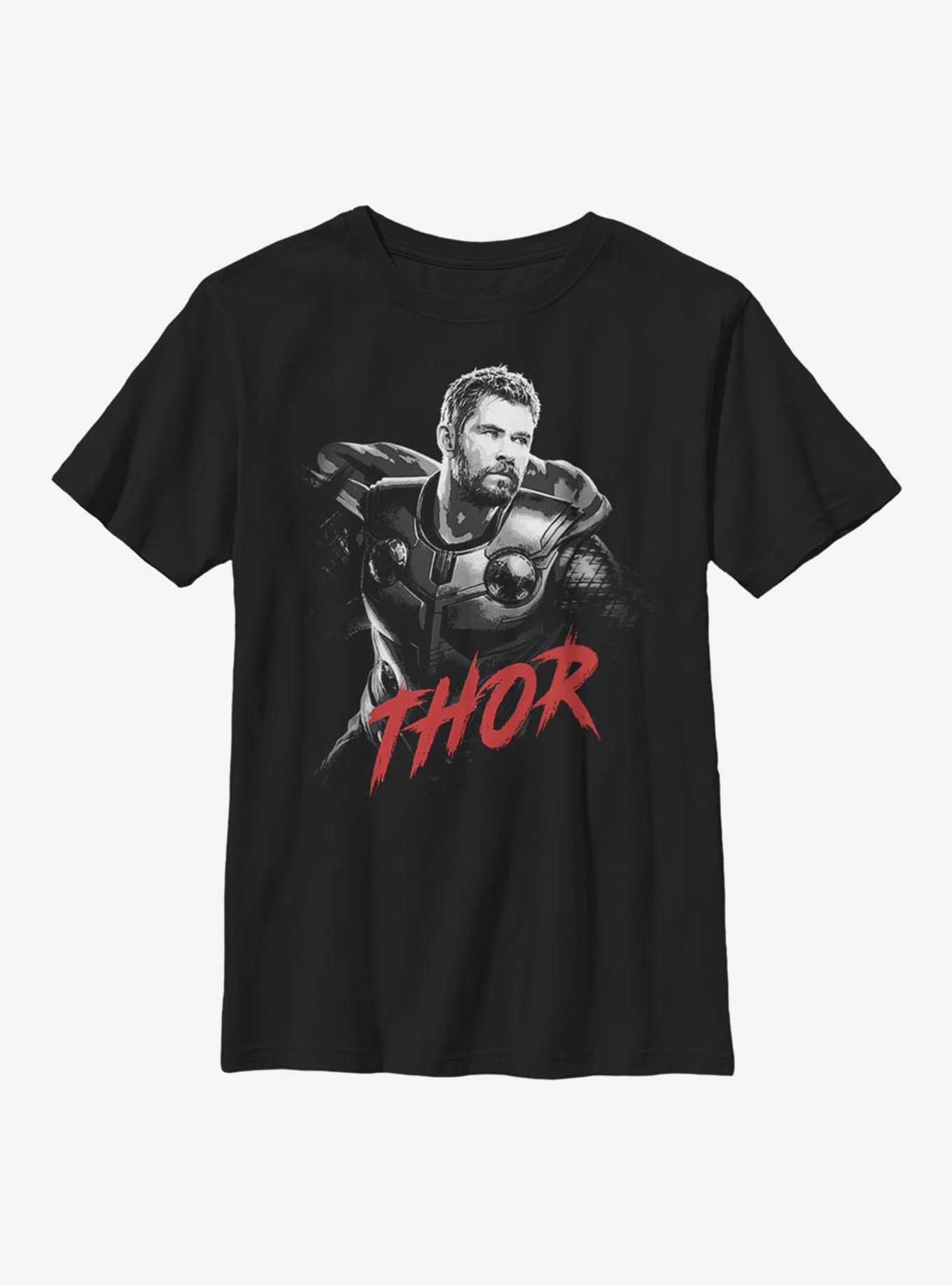Marvel Thor High Contrast Youth T-Shirt, , hi-res