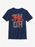 Marvel Thor Pop Thor Youth T-Shirt, NAVY, hi-res