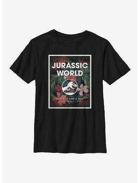 Jurassic World Floral Branded Youth T-Shirt, , hi-res