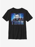 Marvel Thor Gaze Youth T-Shirt, BLACK, hi-res