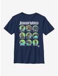 Jurassic World Hall Of Fame Youth T-Shirt, NAVY, hi-res
