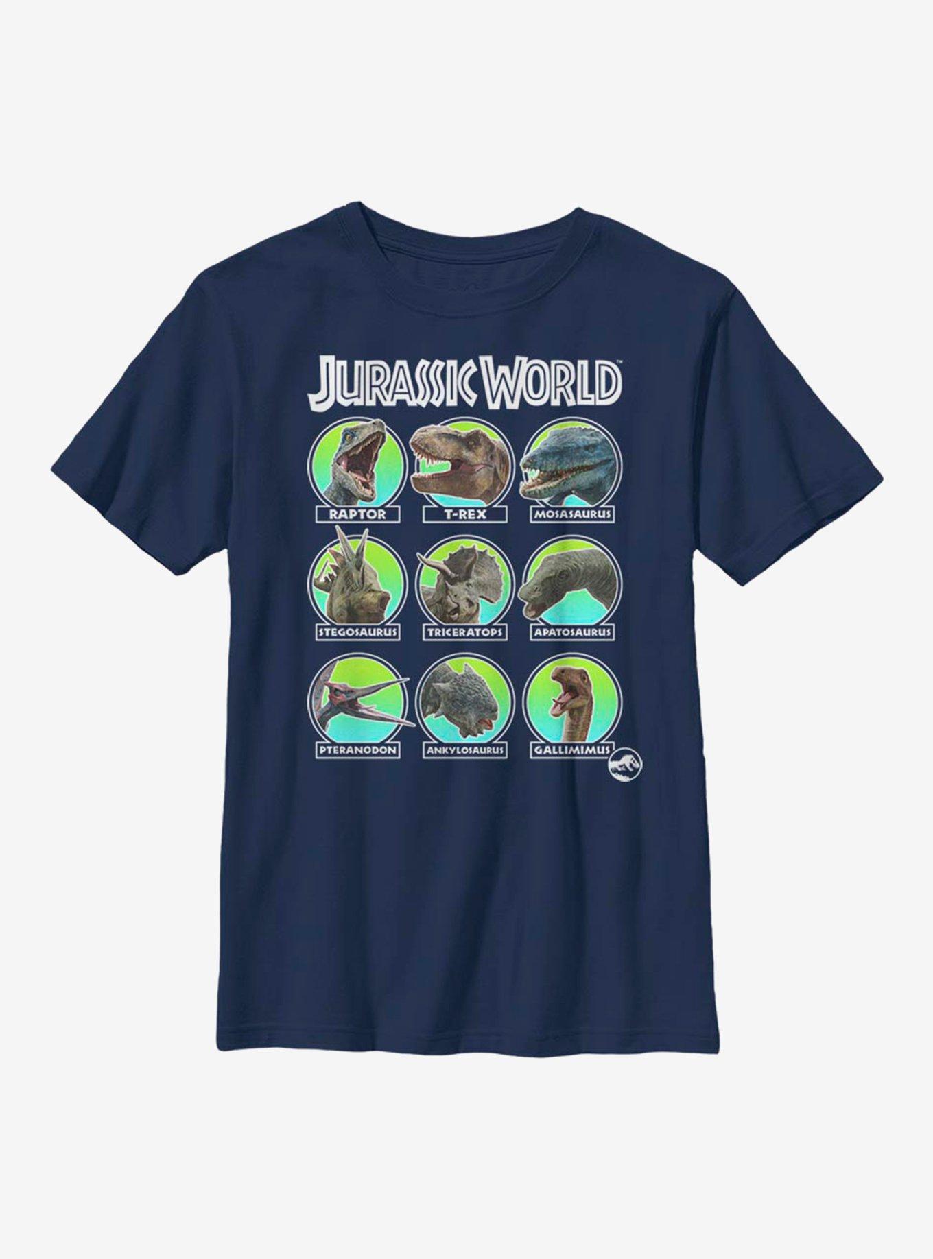 Jurassic World Hall Of Fame Youth T-Shirt, , hi-res