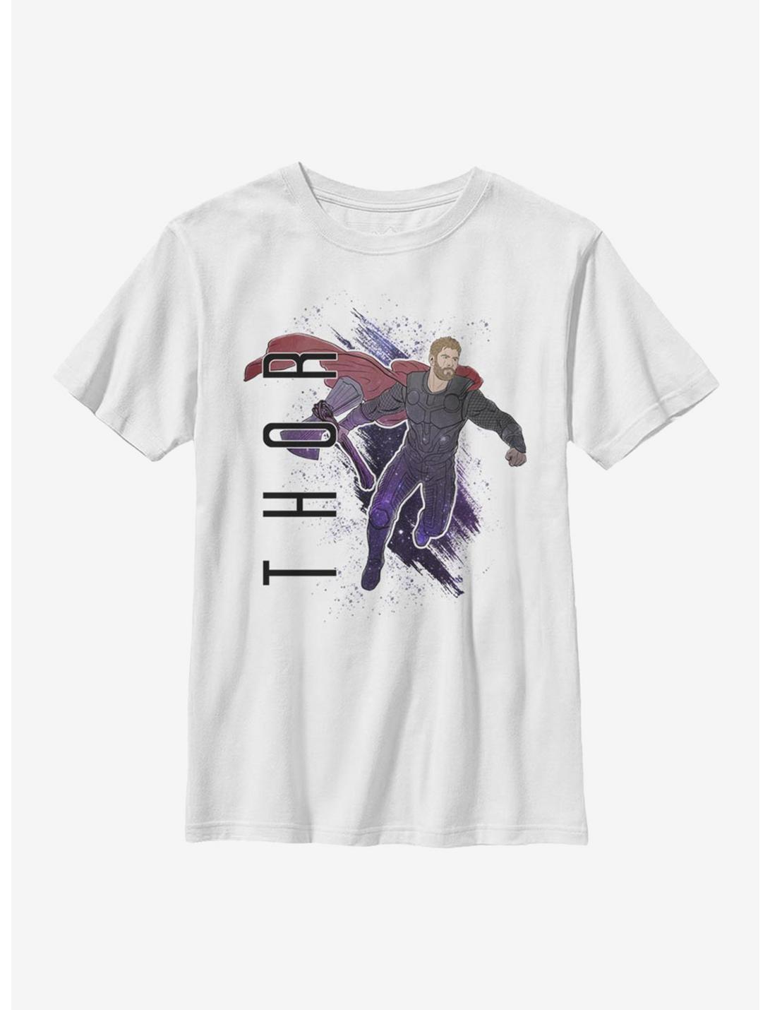 Marvel Thor Painted Youth T-Shirt, WHITE, hi-res