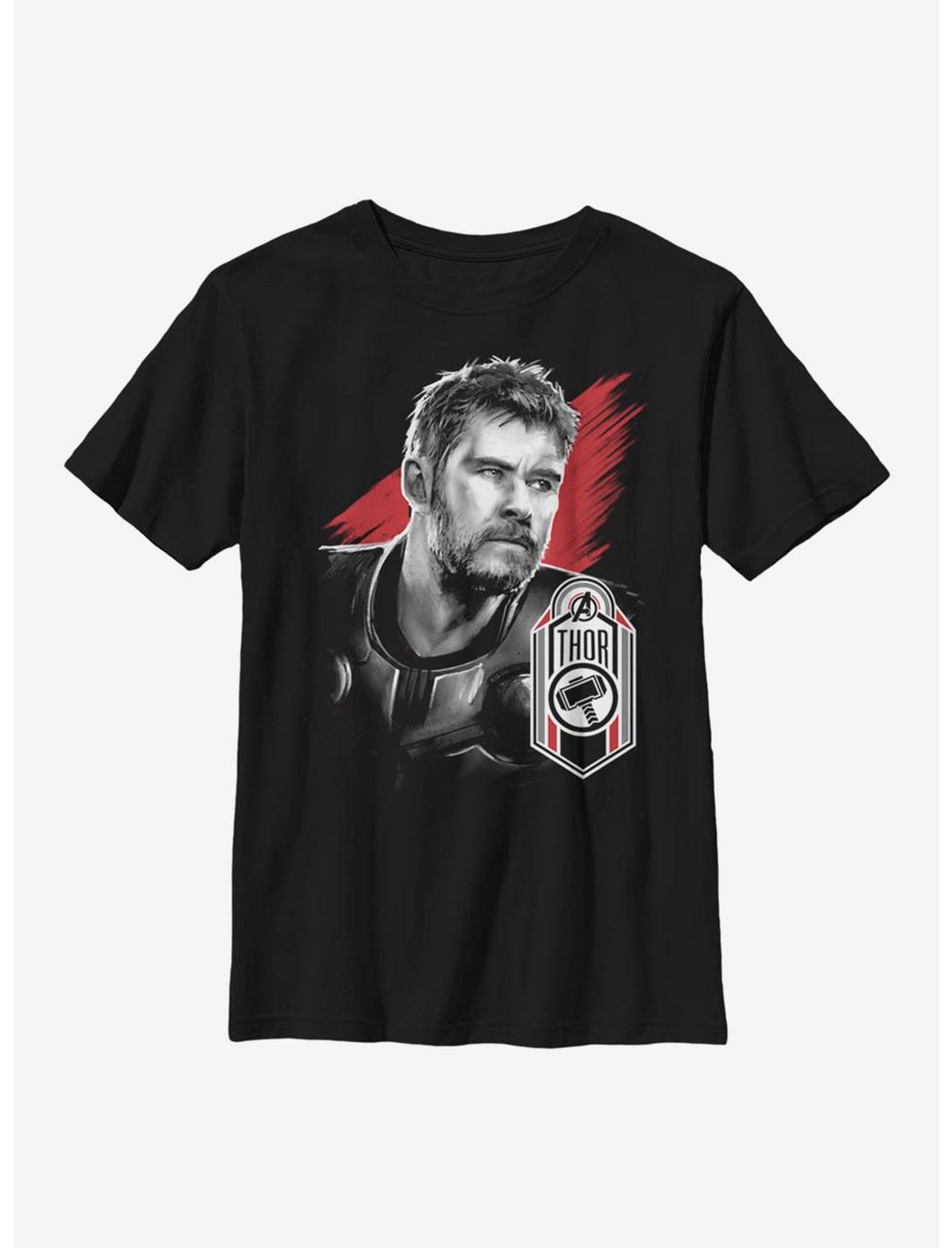 Marvel Thor Tag Youth T-Shirt, BLACK, hi-res