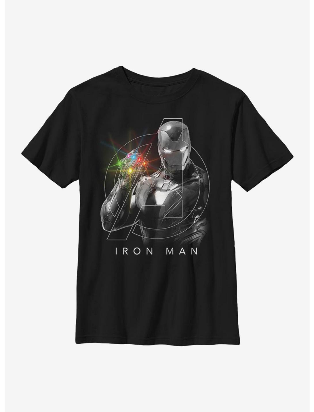 Marvel Iron Man Only One Youth T-Shirt, BLACK, hi-res