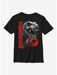 Jurassic World HD Dino Roar Youth T-Shirt, BLACK, hi-res