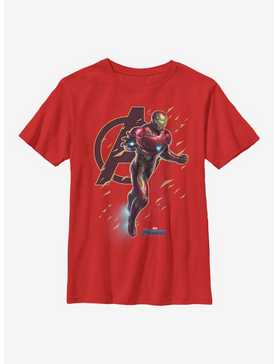 Marvel Iron Man Suit Flies Youth T-Shirt, , hi-res
