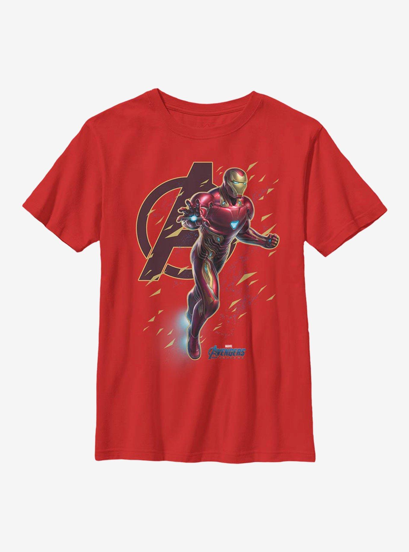 Marvel Iron Man Suit Flies Youth T-Shirt, , hi-res