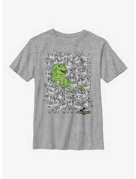 Jurassic World Hidden Rex Youth T-Shirt, , hi-res