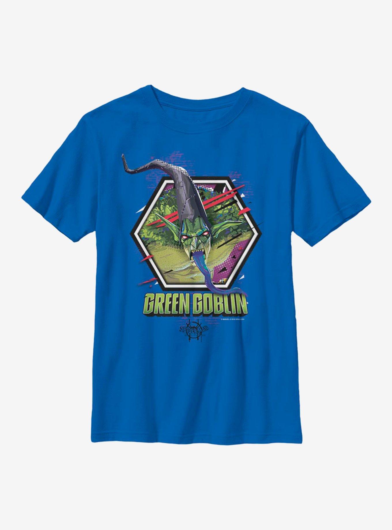 Marvel Spider-Man: Into The Spiderverse Goblin Rage Youth T-Shirt, , hi-res