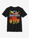 Jurassic World Hot Shots Youth T-Shirt, BLACK, hi-res