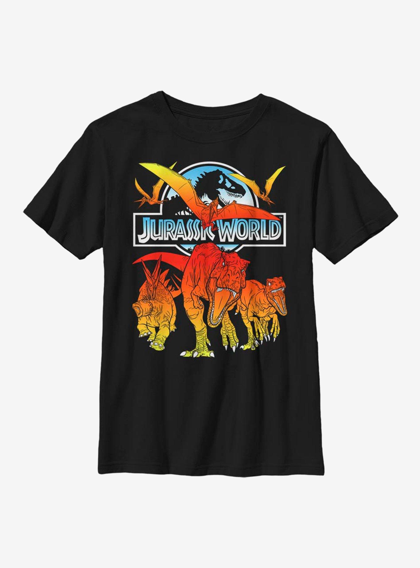 Jurassic World Hot Shots Youth T-Shirt, , hi-res