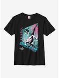 Marvel Spider-Man: Into The Spiderverse Gwen Panel Youth T-Shirt, BLACK, hi-res