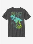 Jurassic World Beasts Youth T-Shirt, CHAR HTR, hi-res