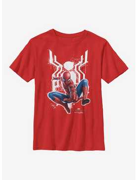 Marvel Spider-Man Painted Spider Youth T-Shirt, , hi-res