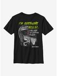 Jurassic World Legendary Hero Youth T-Shirt, BLACK, hi-res