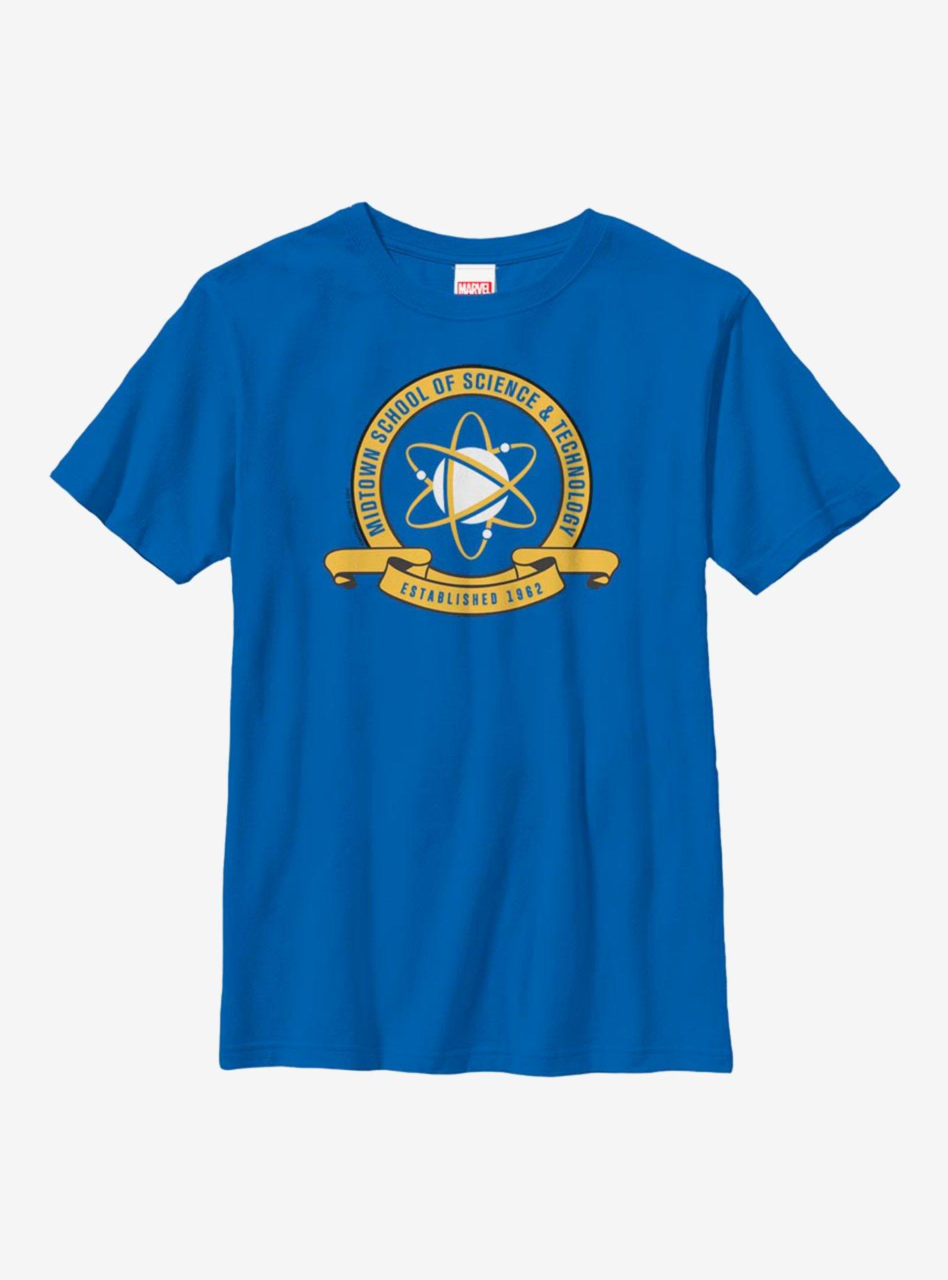 Marvel Spider-Man Midtown School Emblem Youth T-Shirt, , hi-res
