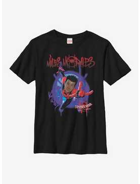 Marvel Spider-Man Painted Miles Youth T-Shirt, , hi-res