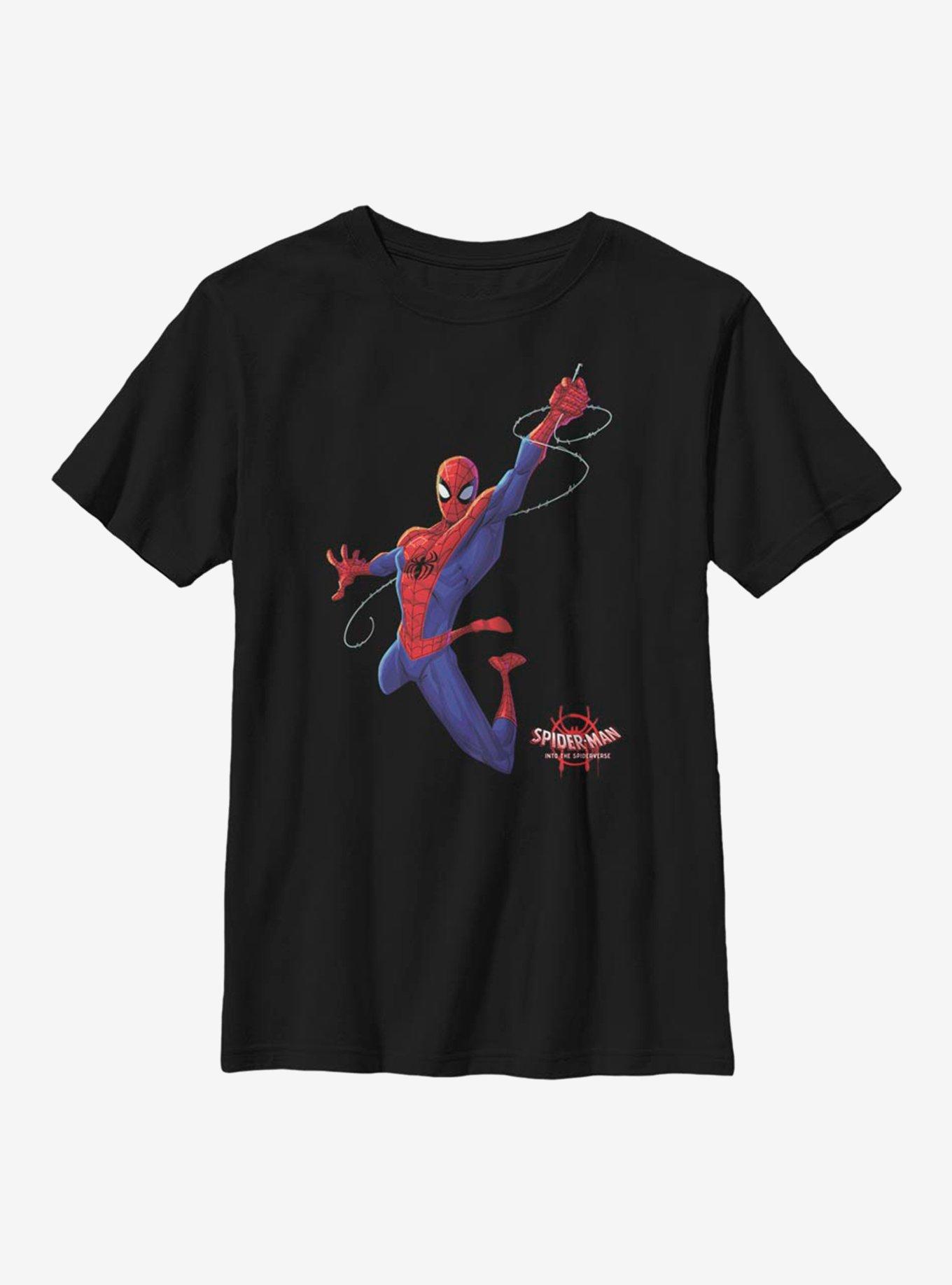 Marvel Spider-Man Real Spider-Man Youth T-Shirt, BLACK, hi-res