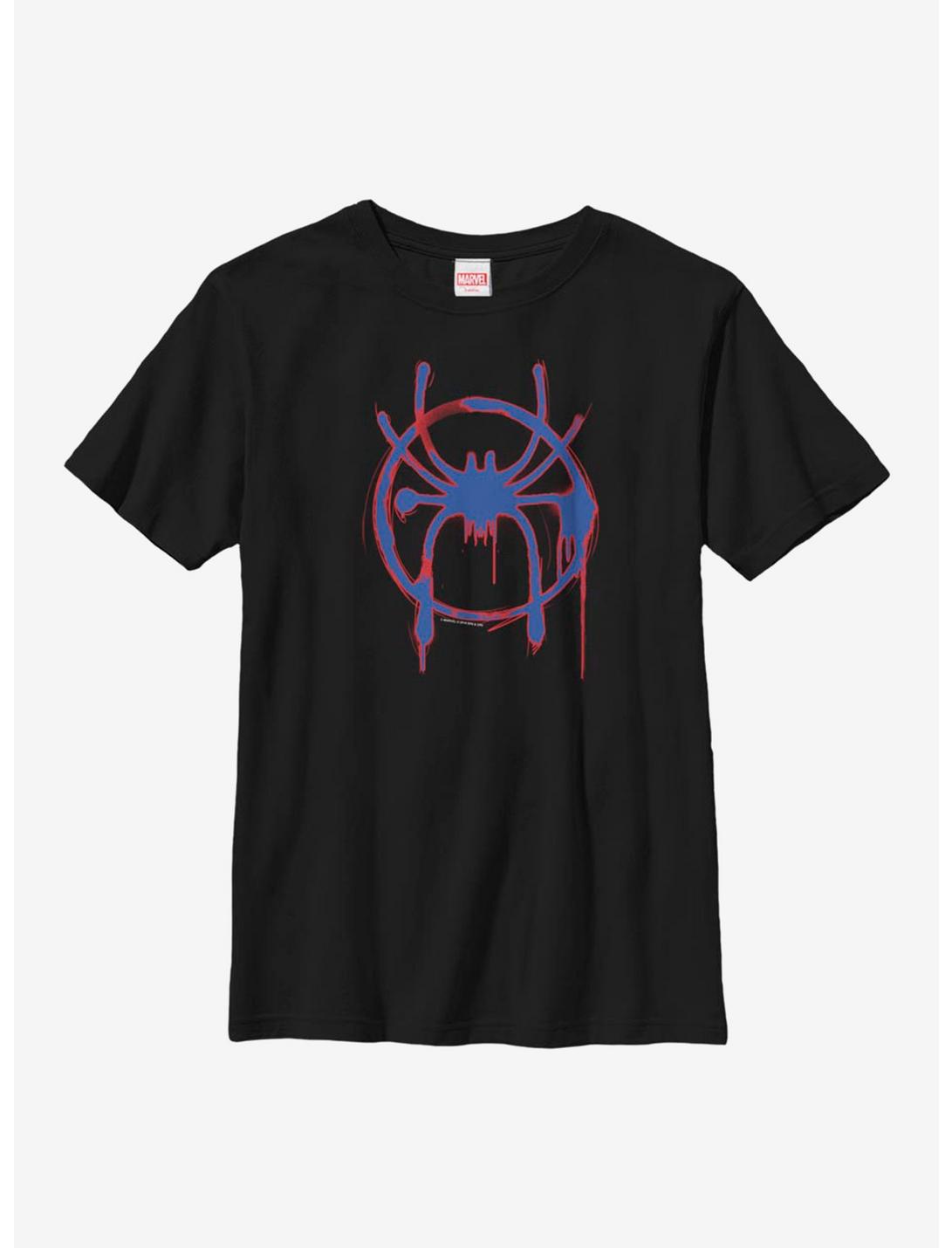 Marvel Spider-Man Red And Blue Youth T-Shirt, BLACK, hi-res