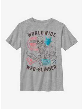 Marvel Spider-Man World Wide Web Slinger Youth T-Shirt, , hi-res