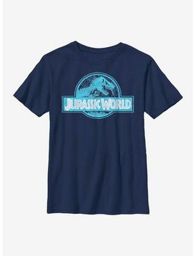 Jurassic World Terrain Logo Youth T-Shirt, , hi-res